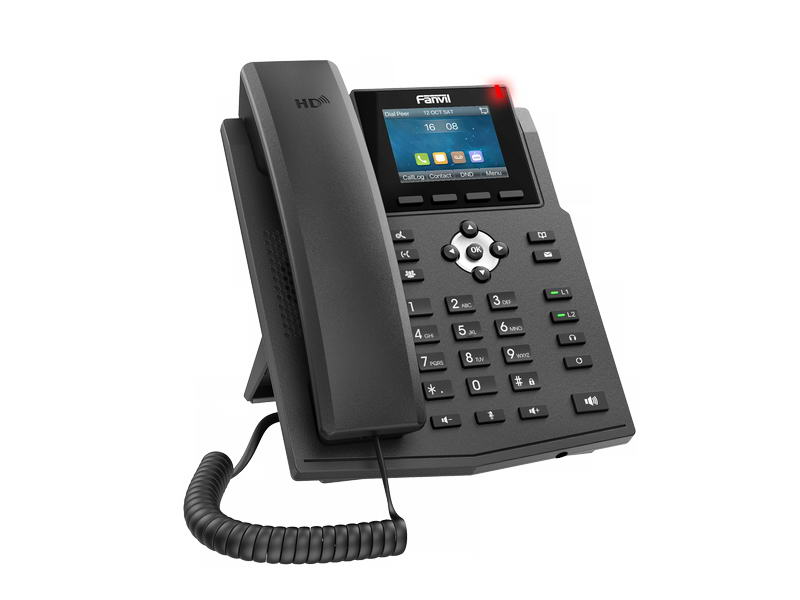 Obrázek Fanvil X3SG Pro SIP telefon, 2,8"bar.disp., 4SIP, dual Gbit, PoE