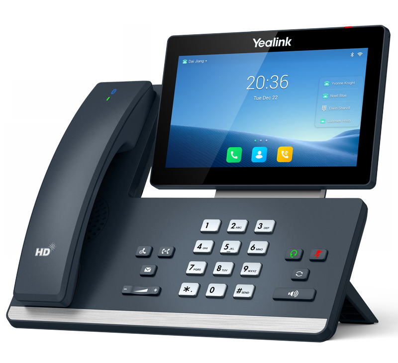 Obrázek Yealink SIP-T58W Pro SIP telefon, Android, PoE, 7" bar. dot. LCD, BT sluchátko, GigE