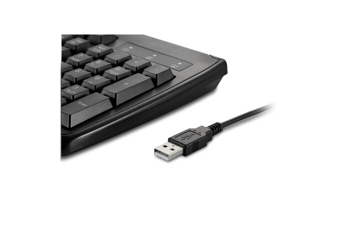 Obrázek Kensington Pro Fit/Drátová USB/CZ layout/Černá