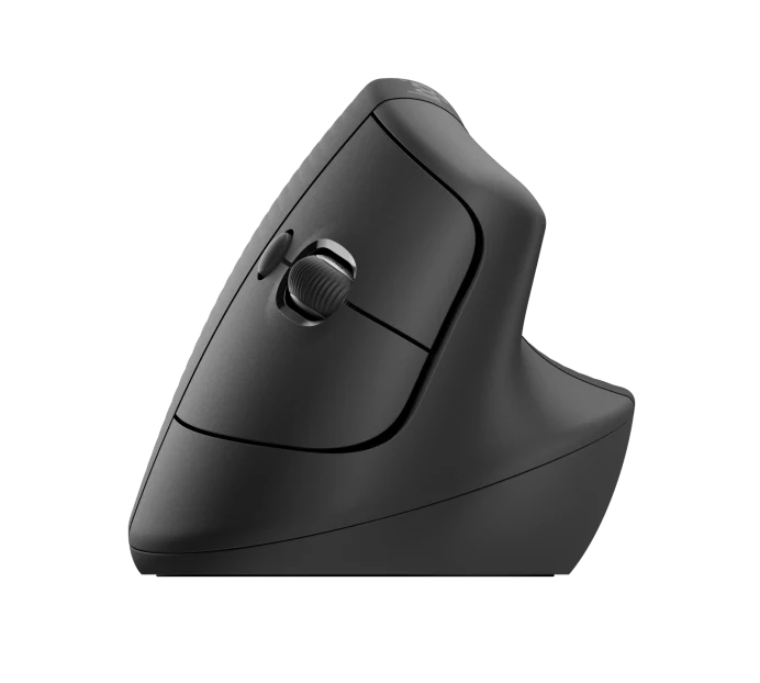 Obrázek Logitech Lift/Vertikální/Optická/USB + Bluetooth/Grafitová