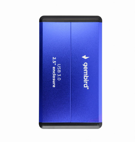 Obrázek GEMBIRD USB 3.0 externí box 2,5", modrý