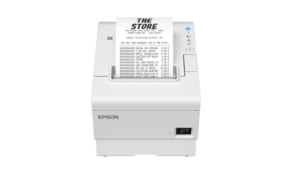 Obrázek EPSON pokladní tiskárna TM-T88VII bílá, 2xUSB, Ethernet, fixní rozhraní