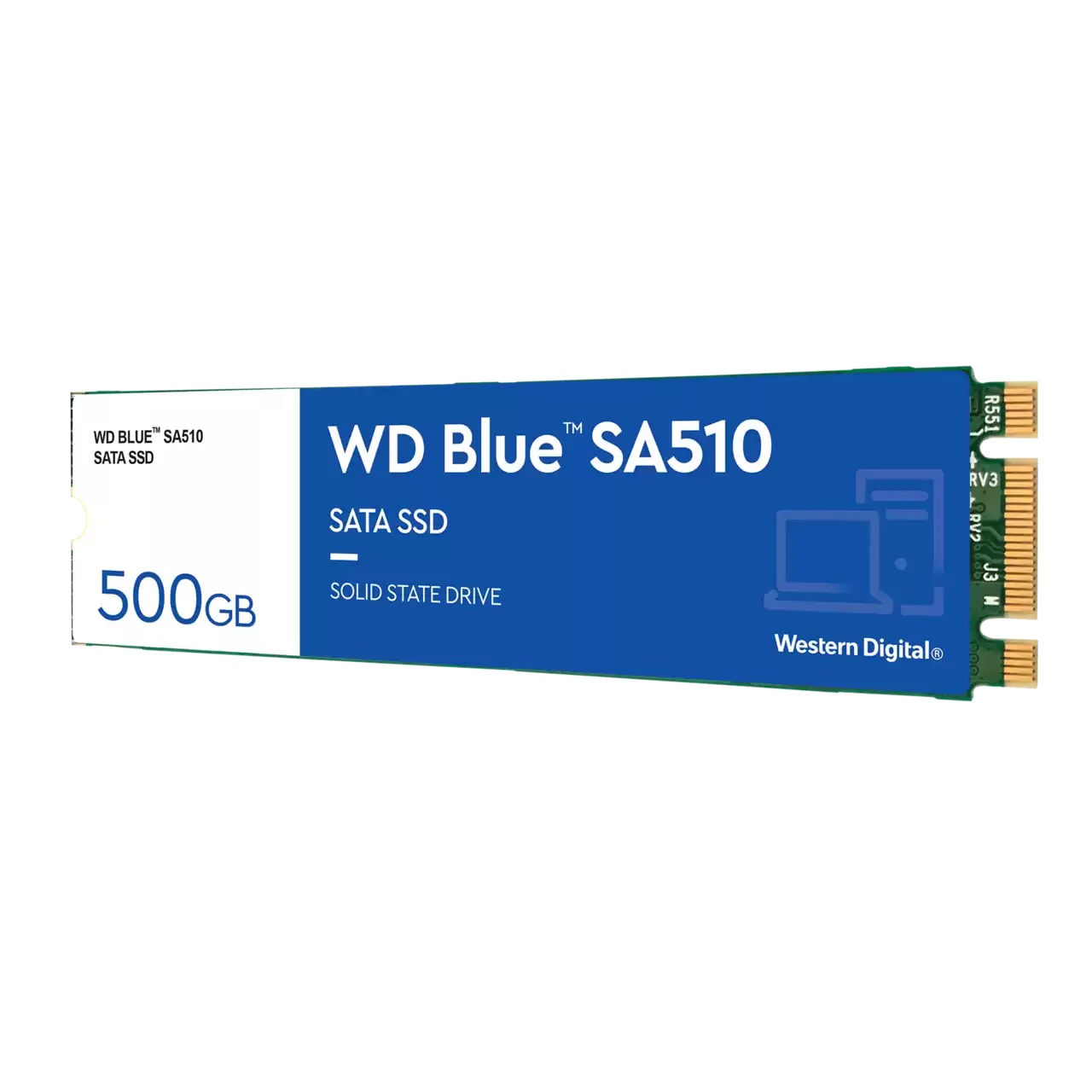 Obrázek WD Blue SA510/500GB/SSD/M.2 SATA/5R