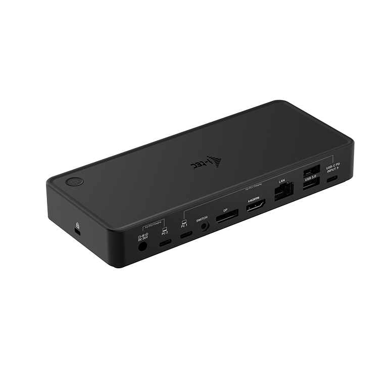 Obrázek i-tec USB-C/Thunderbolt KVM Docking station Dual Display, Power Delivery 65/100W