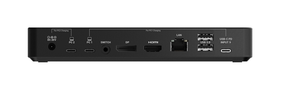 Obrázek i-tec USB-C/Thunderbolt KVM Docking station Dual Display, Power Delivery 65/100W