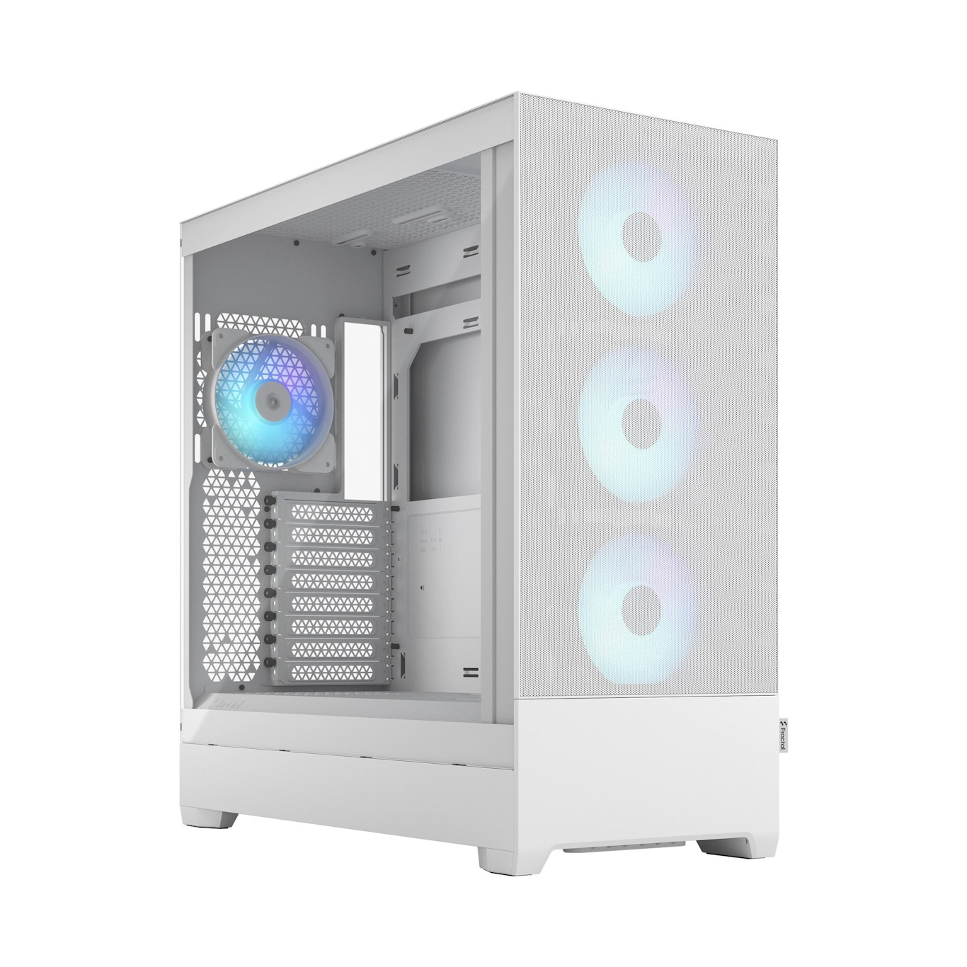 Obrázek Fractal Design Pop XL Air RGB White TG Clear Tint/Big Tower/Transpar./Bílá