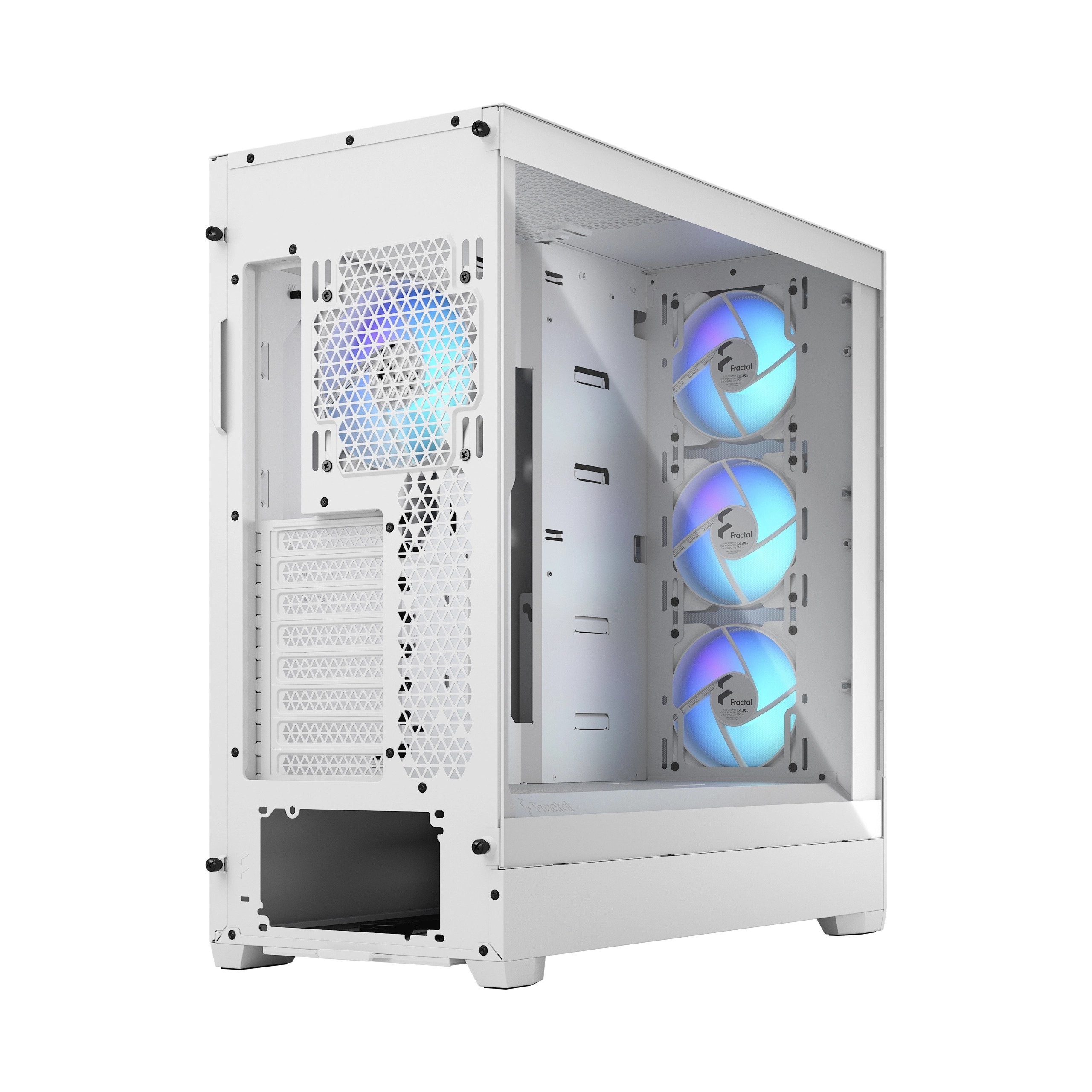 Obrázek Fractal Design Pop XL Air RGB White TG Clear Tint/Big Tower/Transpar./Bílá