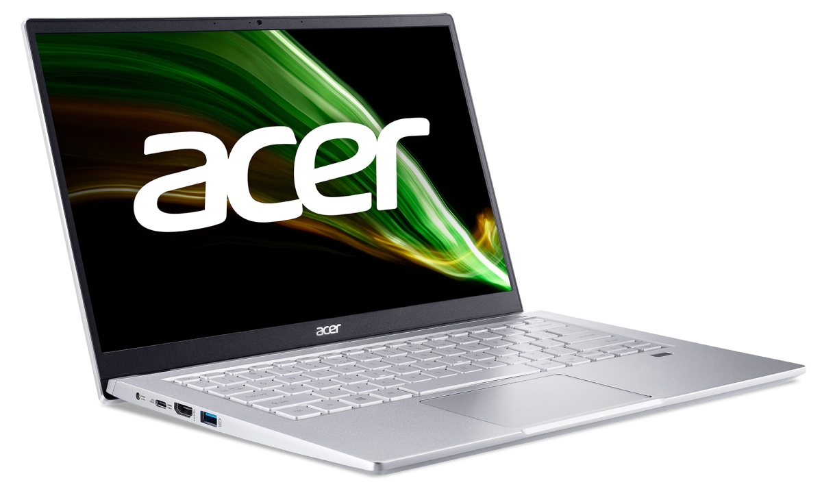 Obrázek Acer Swift 3/SF314-43/R7-5700U/14"/FHD/16GB/1TB SSD/RX Vega 8/W11H/Silver/2R