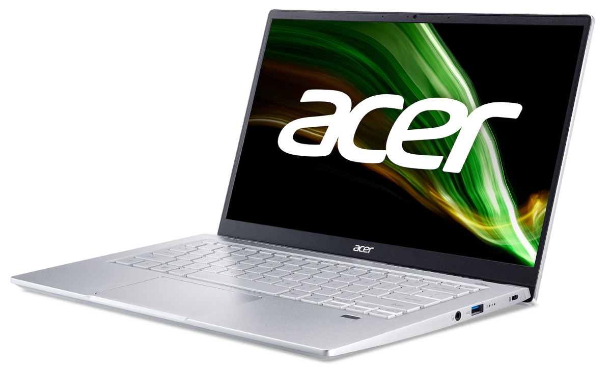 Obrázek Acer Swift 3/SF314-43/R7-5700U/14"/FHD/16GB/1TB SSD/RX Vega 8/W11H/Silver/2R