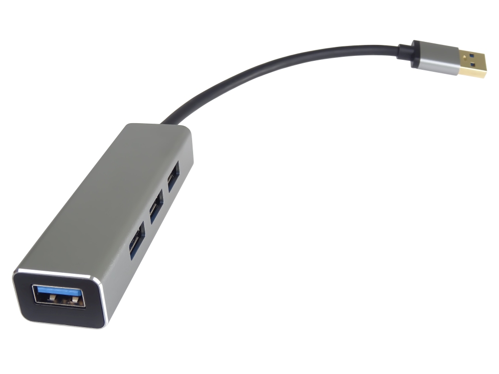 Obrázek PremiumCord USB 3.0 Superspeed HUB 4-portový