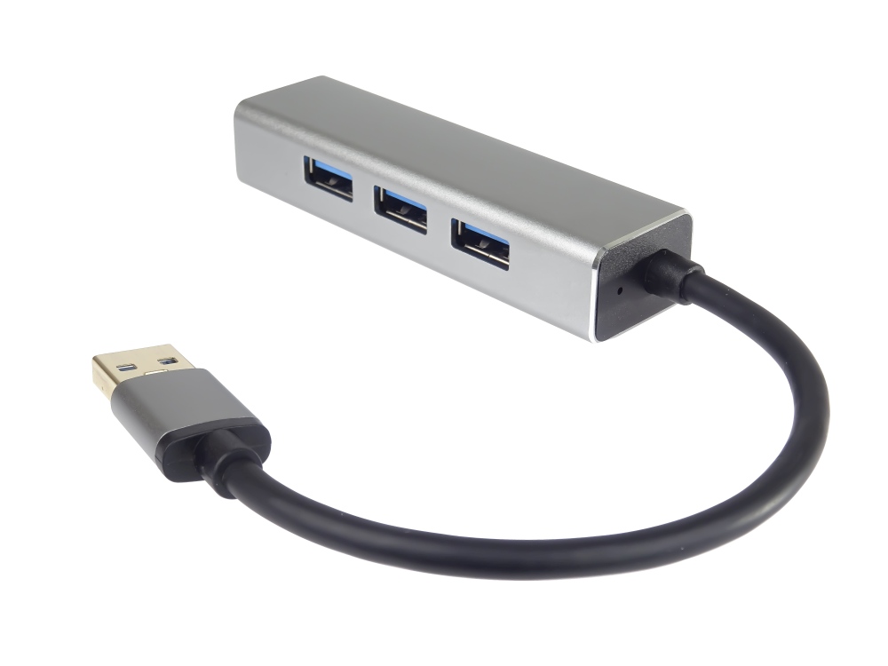 Obrázek PremiumCord USB 3.0 Superspeed HUB 4-portový