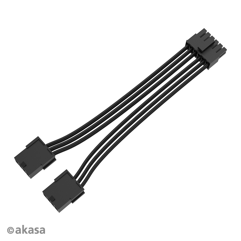 Obrázek AKASA - PCIe 12-Pin na Dual 8-Pin adaptér