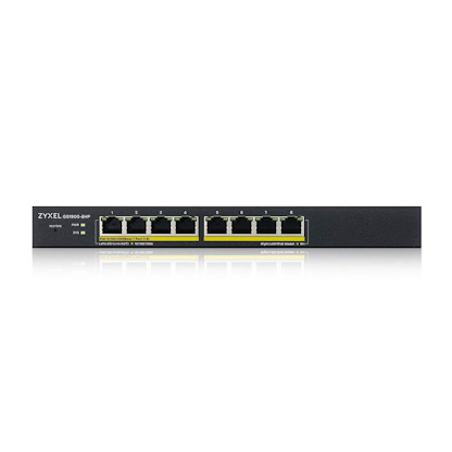 Obrázek ZYXEL GS1900-8HP v3, 8-port GbE L2 PoE switch