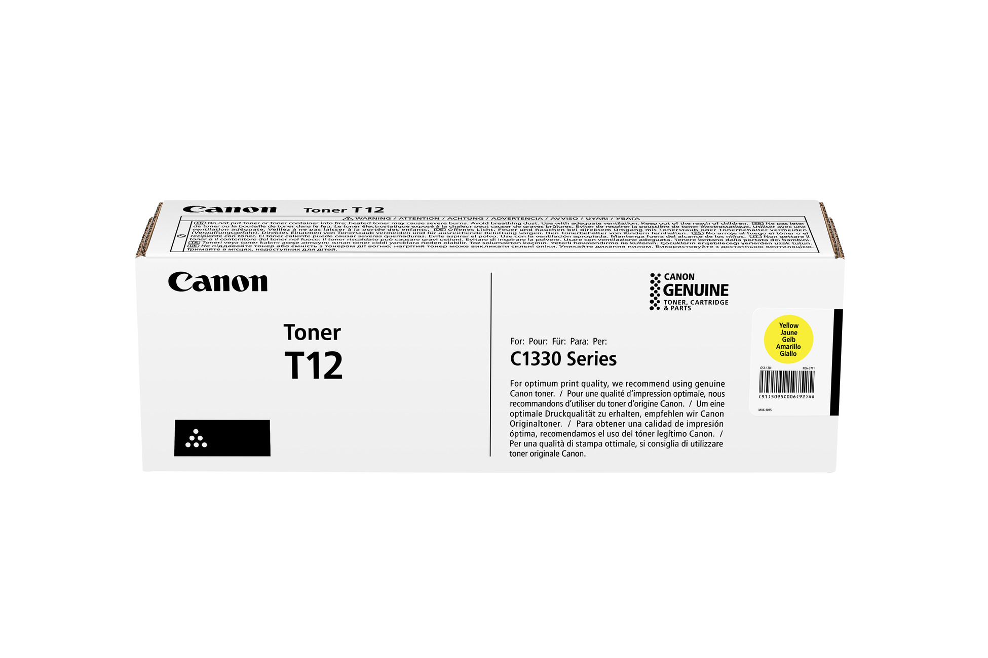 Canon Toner T12 Yellow