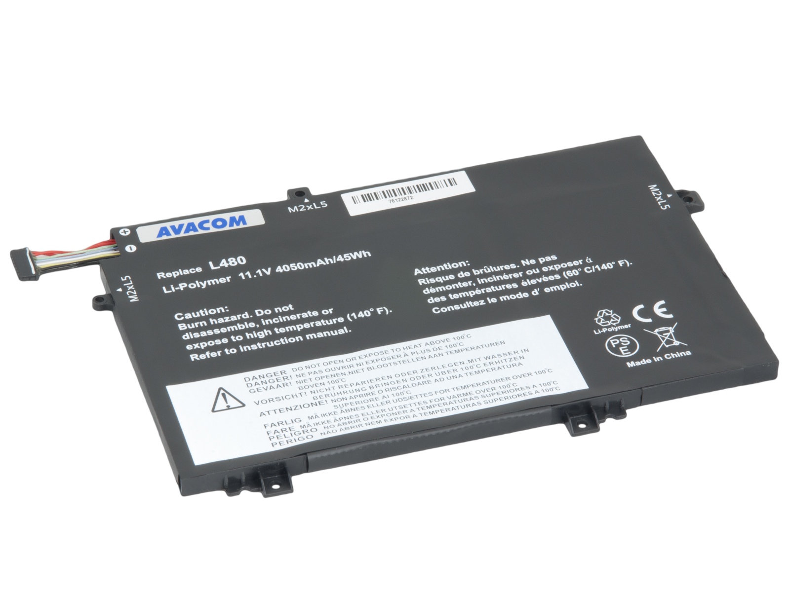 Baterie AVACOM pro Lenovo ThinkPad L480, L580 Li-Pol 11,1V 4050mAh 45Wh