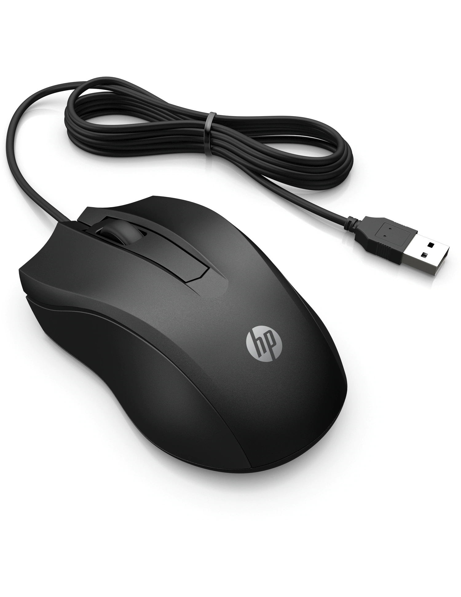 Obrázek HP 100/Kancelářská/Optická/Drátová USB/Černá