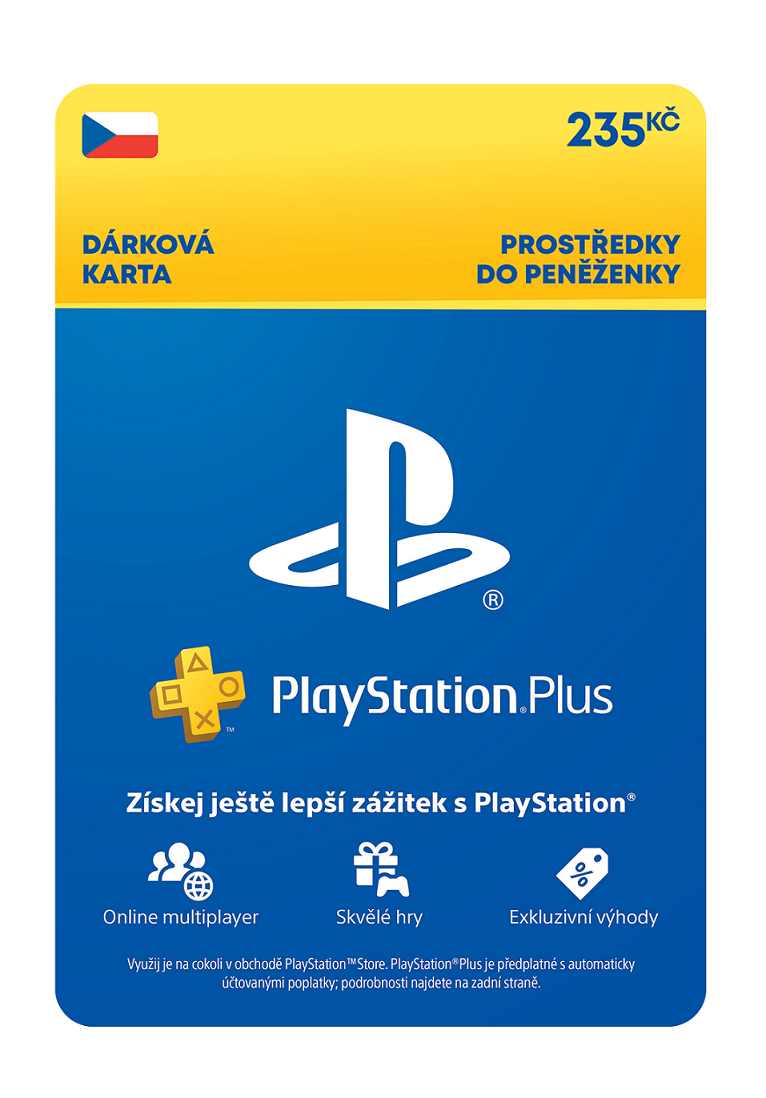 Obrázek ESD CZ - PlayStation Store el. peněženka - 235 Kč