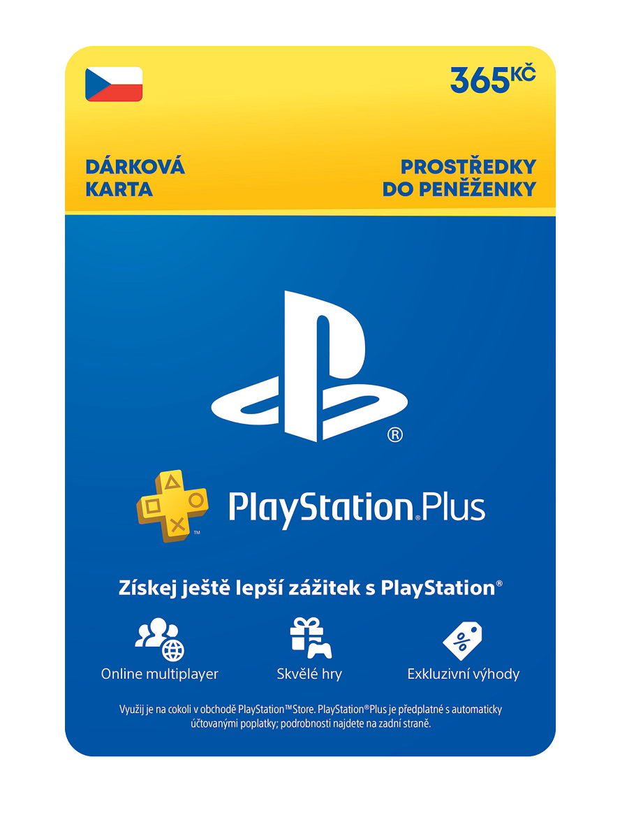 Obrázek ESD CZ - PlayStation Store el. peněženka - 365 Kč