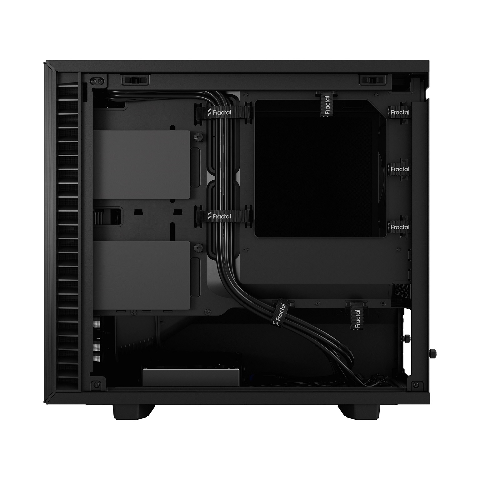 Obrázek Fractal Design Define 7 Nano Black Solid/Mini ITX/Černá