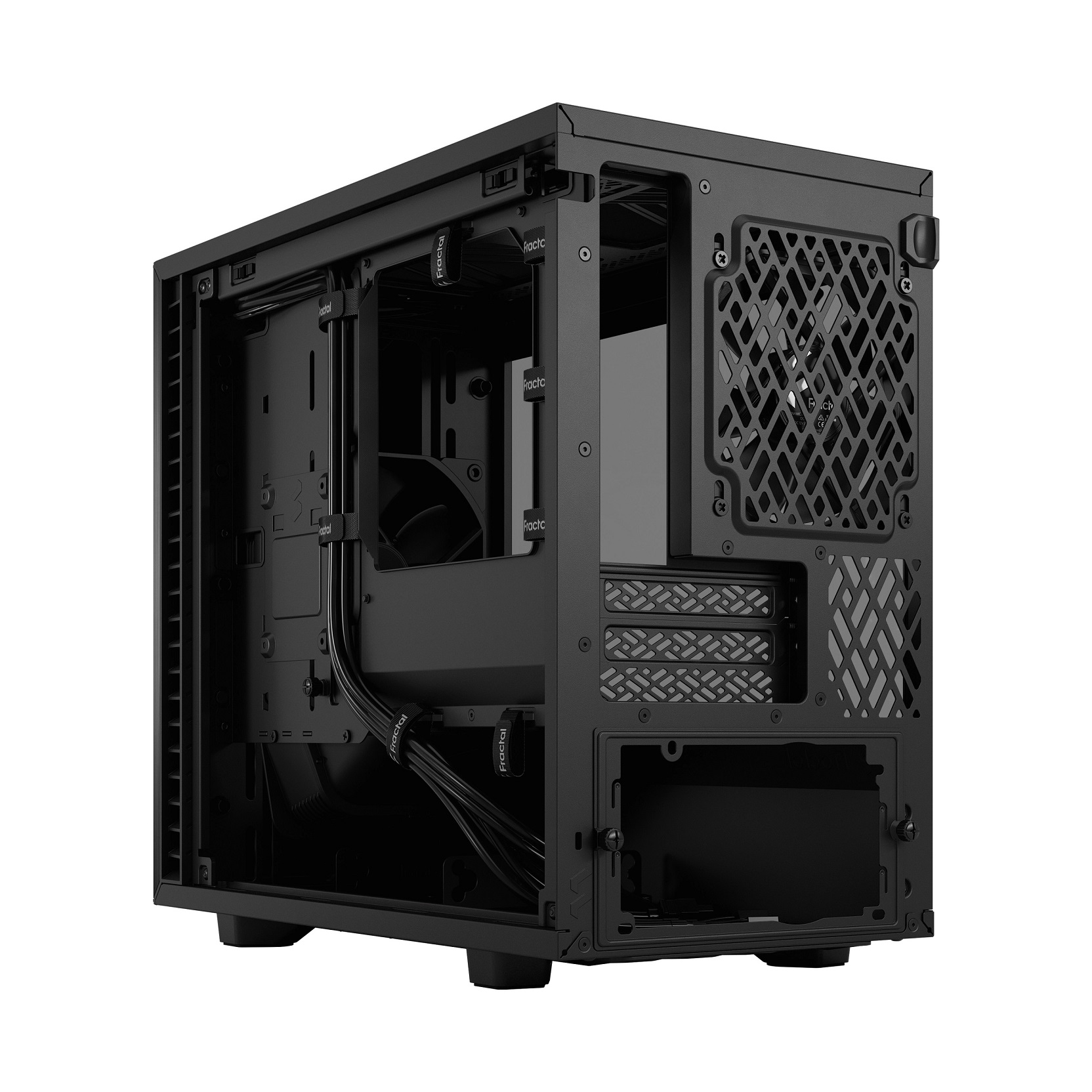 Obrázek Fractal Design Define 7 Nano Black TG Light Tint/Mini ITX/Transpar./Černá