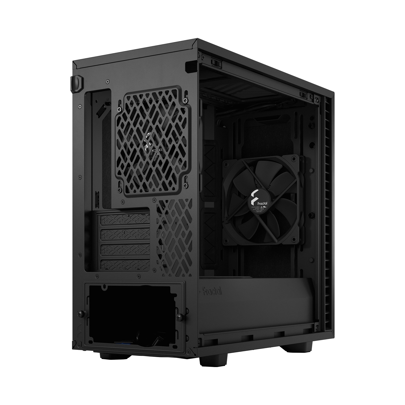 Obrázek Fractal Design Define 7 Mini Black Solid/Micro ATX/Černá