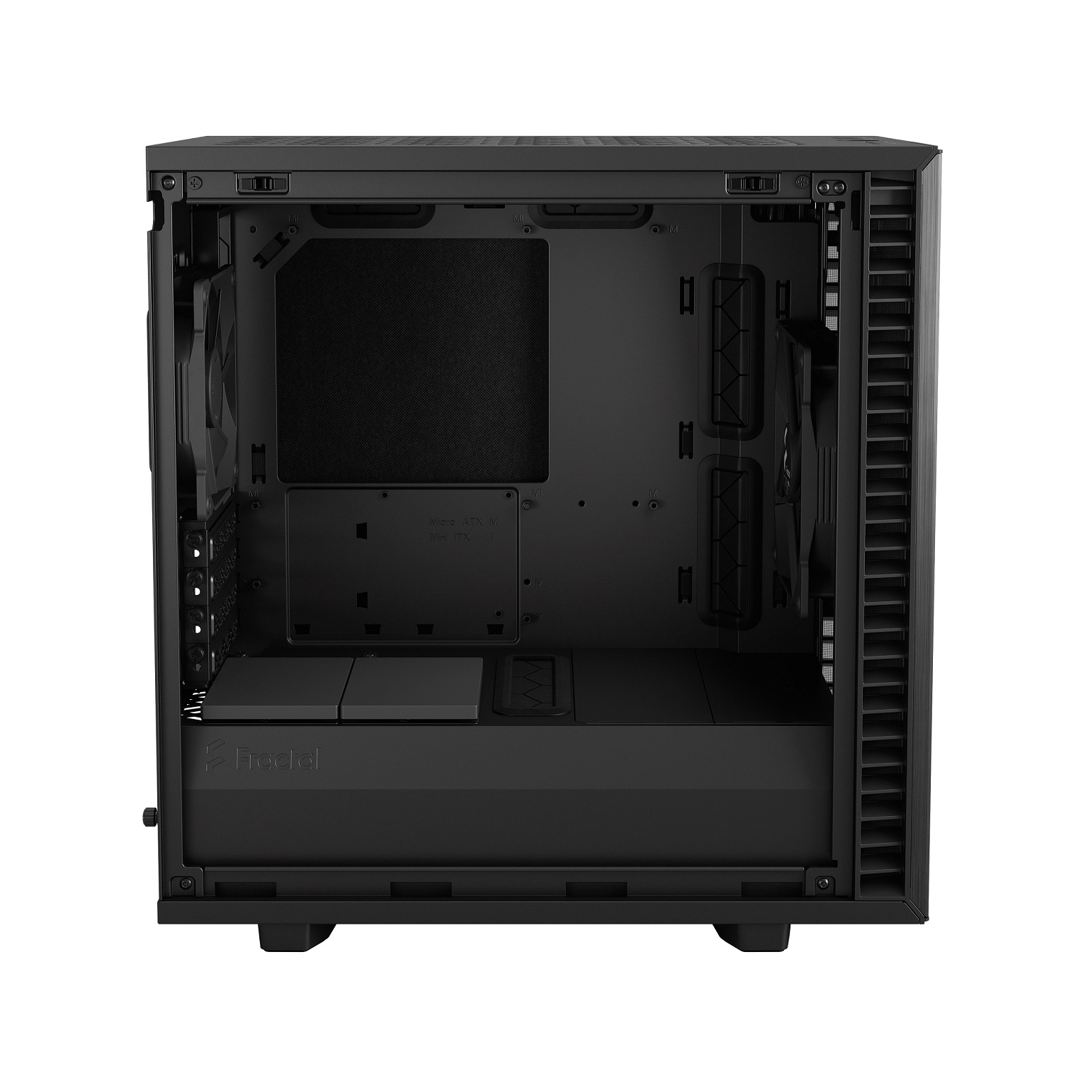 Obrázek Fractal Design Define 7 Mini Black Solid/Micro ATX/Černá