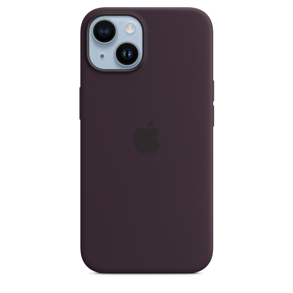 Obrázek iPhone 14 Silicone Case with MS - Elderberry