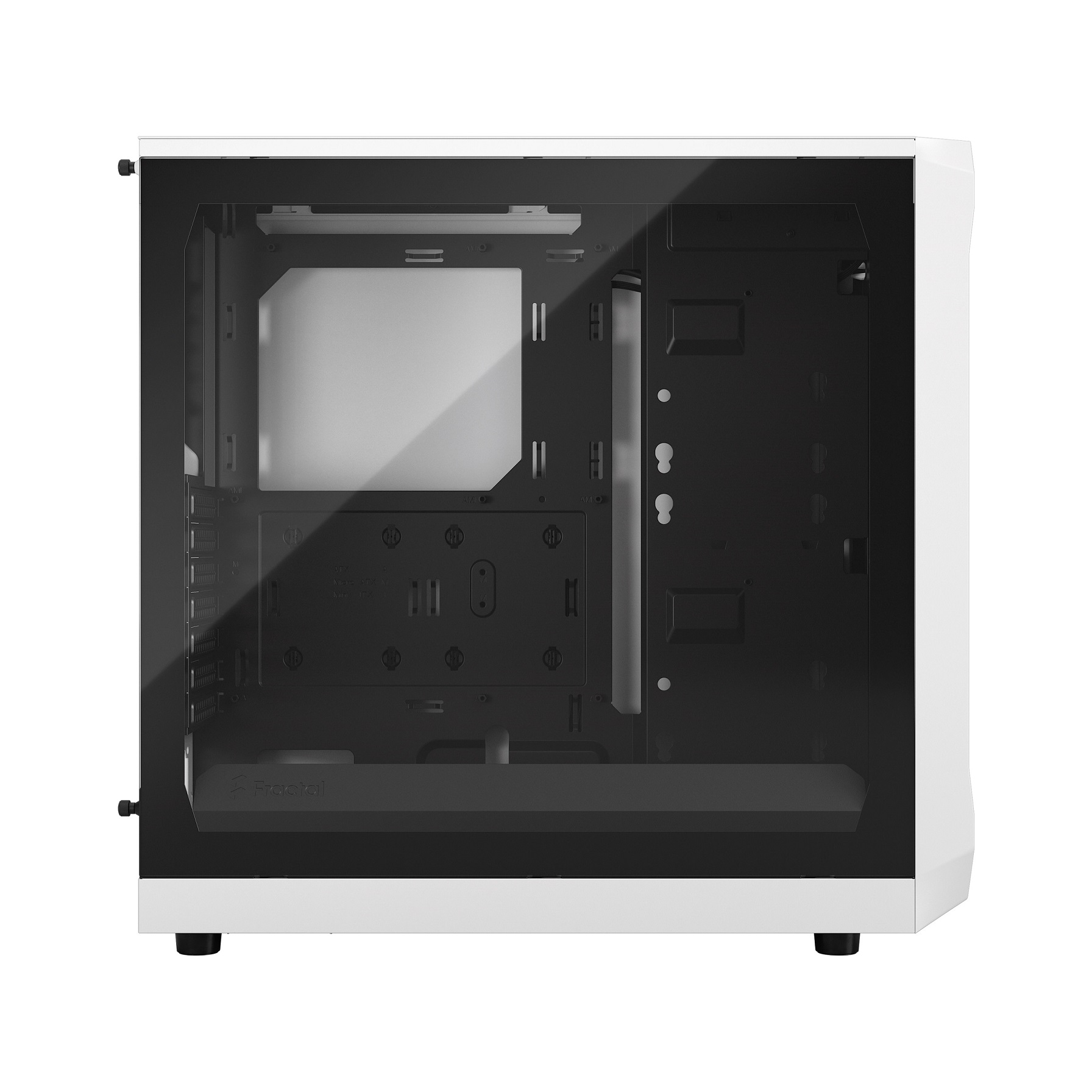 Obrázek Fractal Design Focus 2 White TG Clear Tint