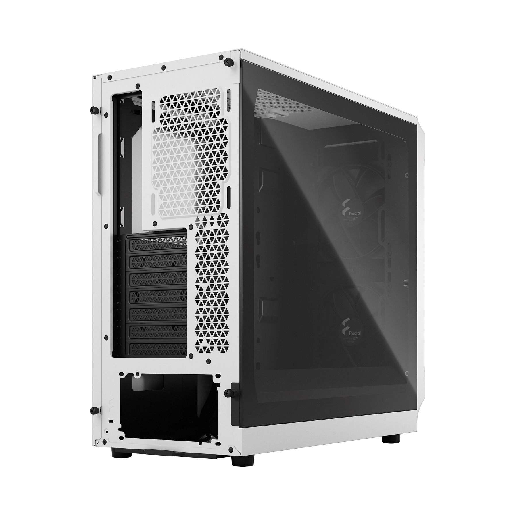 Obrázek Fractal Design Focus 2 White TG Clear Tint