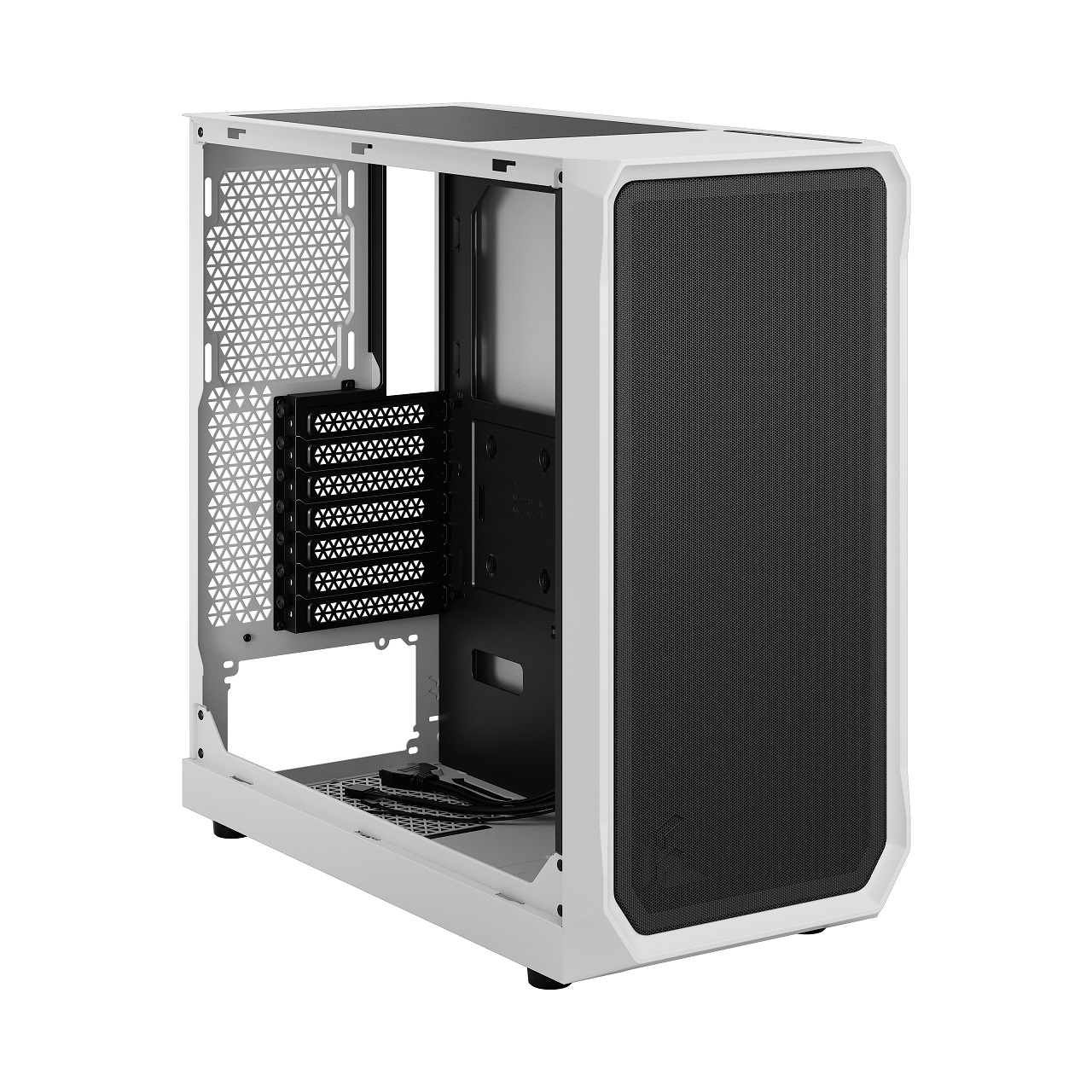 Obrázek Fractal Design Focus 2 White TG Clear Tint