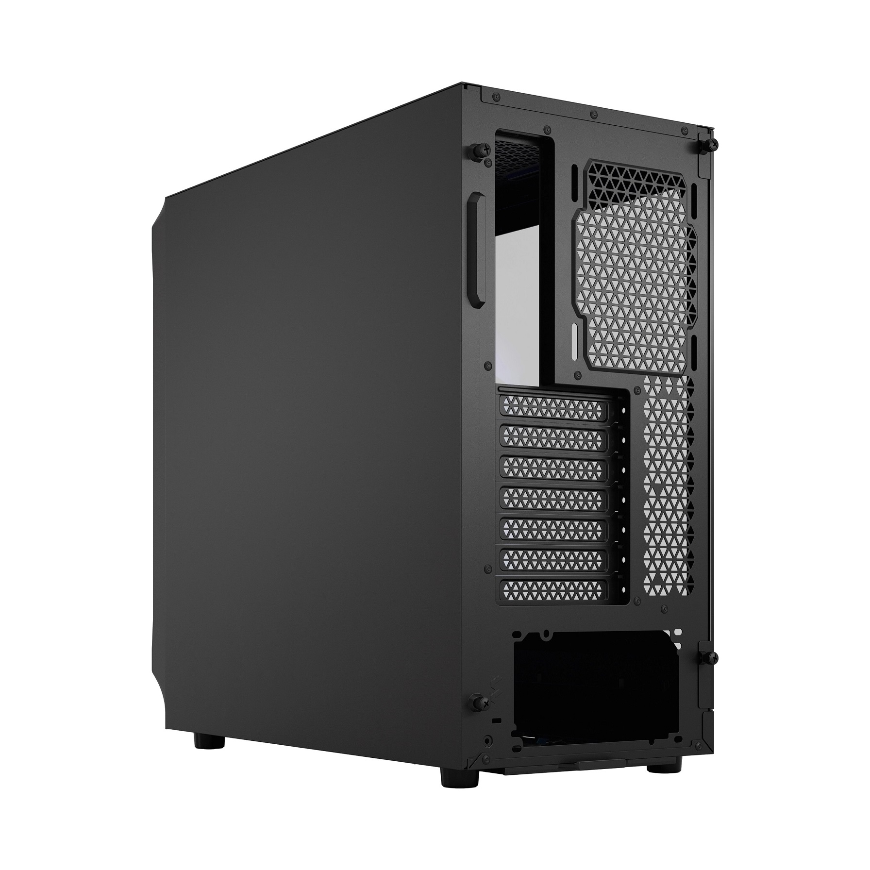 Obrázek Fractal Design Focus 2 RGB Black TG Clear Tint/Midi Tower/Transpar./Černá