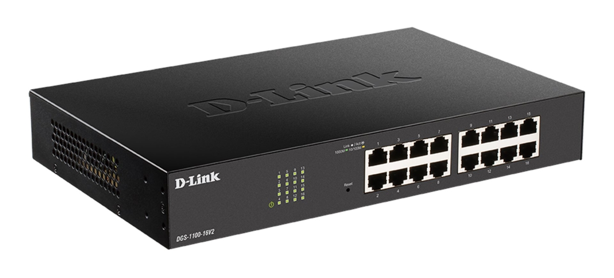 Obrázek D-Link DGS-1100-16V2 Easy Smart Switch 10/100/1000