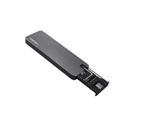 Obrázek Externí box pro SSD Natec RHINO M.2 NVME USB-C 3.1 GEN 2, hliníkový