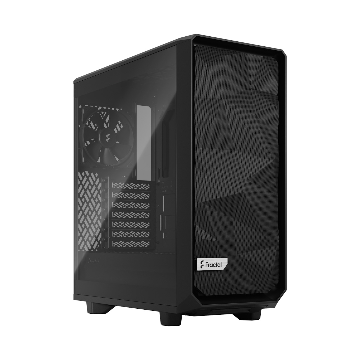 Obrázek Fractal Design Meshify 2 Compact Lite Black/Midi Tower/Transpar./Černá