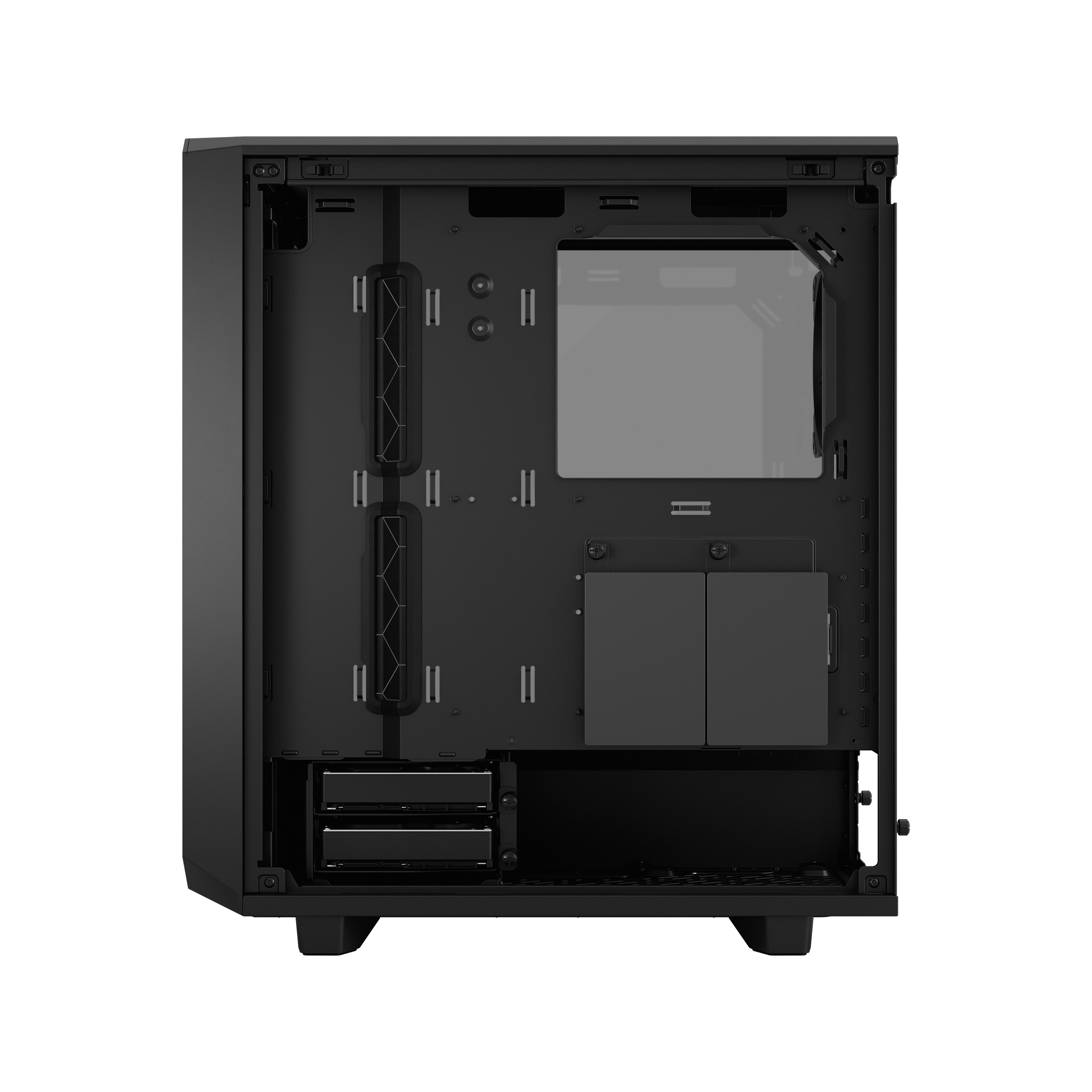 Obrázek Fractal Design Meshify 2 Compact Lite Black/Midi Tower/Transpar./Černá