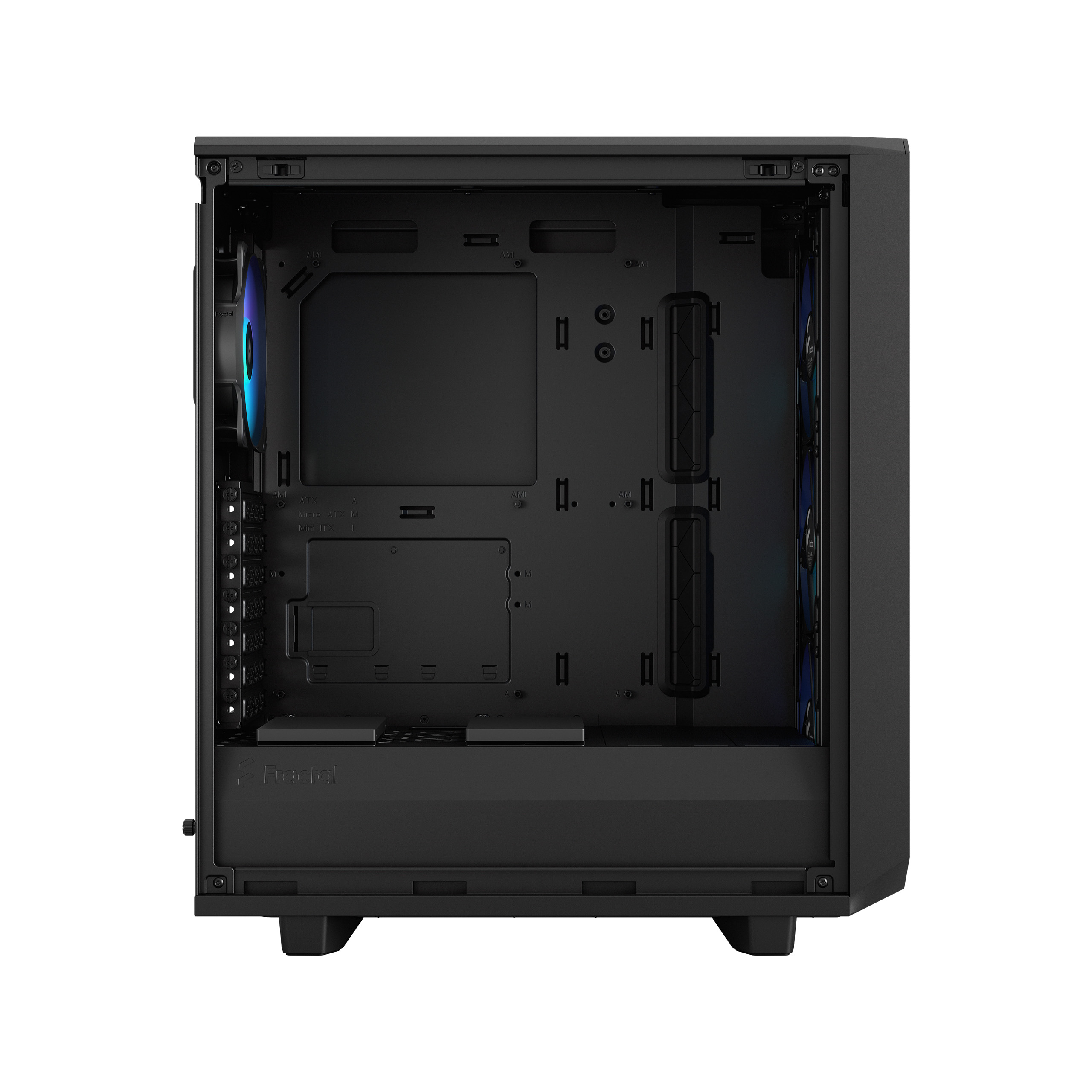 Obrázek Fractal Design Meshify 2 Compact Lite RGB/Midi Tower/Transpar./Černá