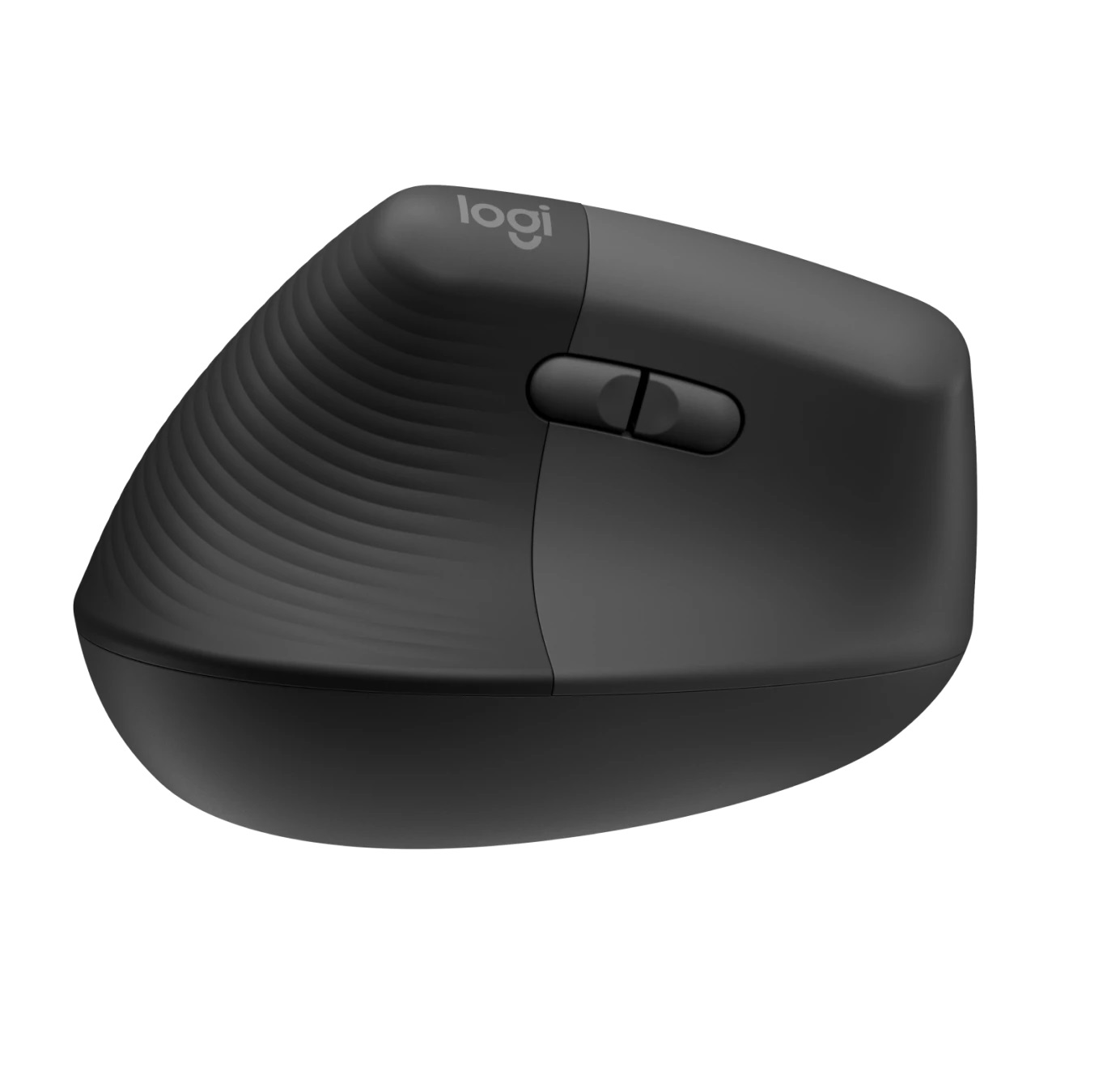 Obrázek Logitech Lift/Vertikální/Optická/Pro leváky/4 000 DPI/USB+BT/Grafitová