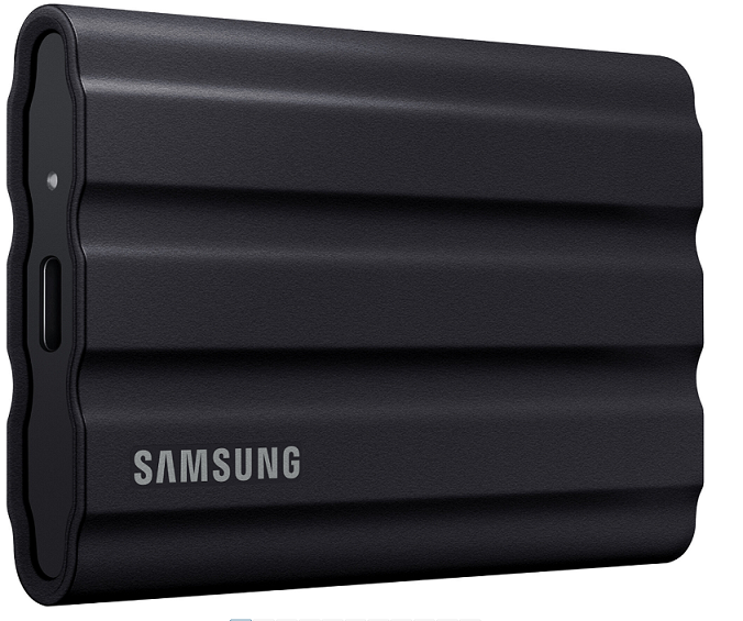 Obrázek Samsung T7 Shield/4TB/SSD/Externí/2.5"/Černá/3R