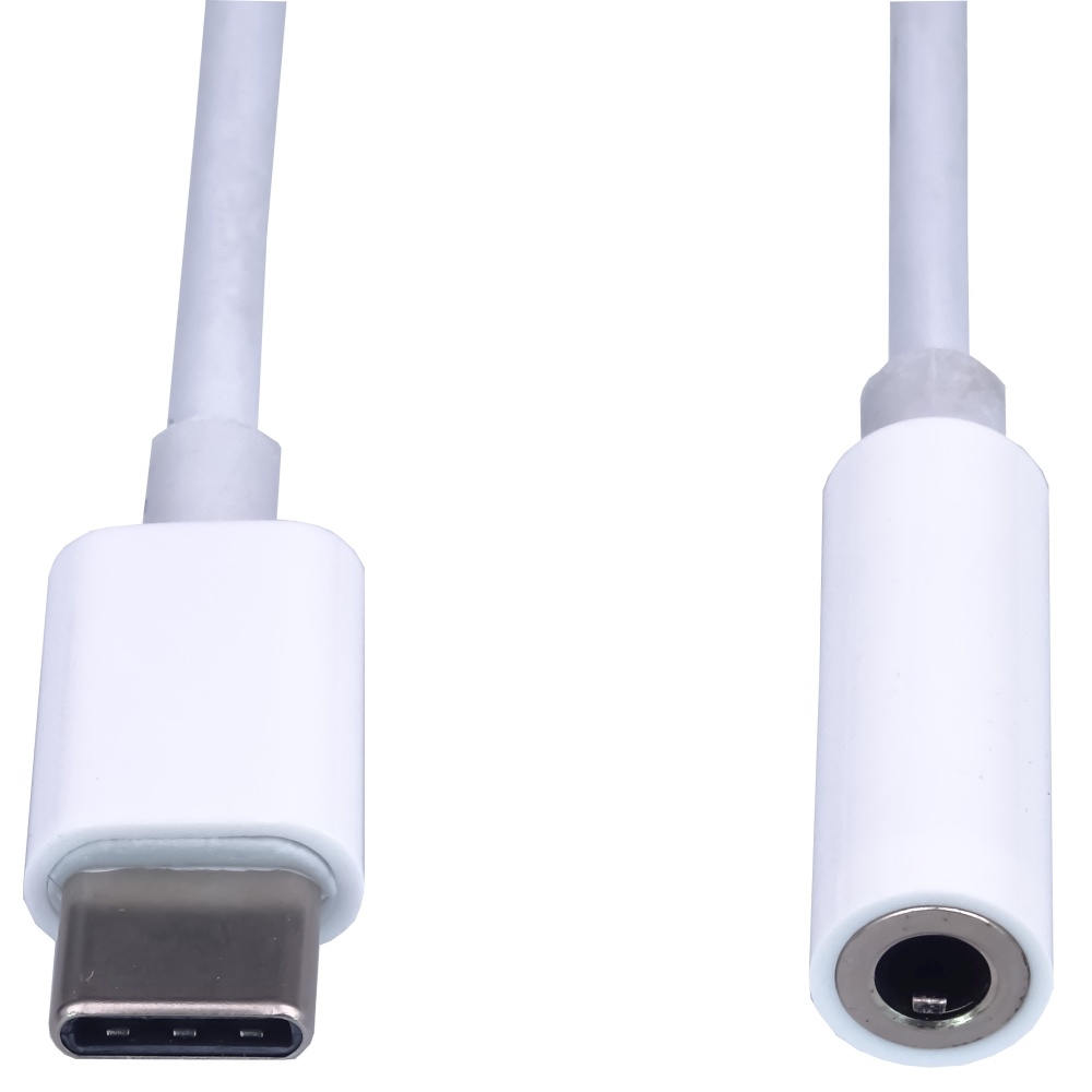 Obrázek PremiumCord Redukce USB-C /3,5mm jack na audio s DAC chipem 10cm