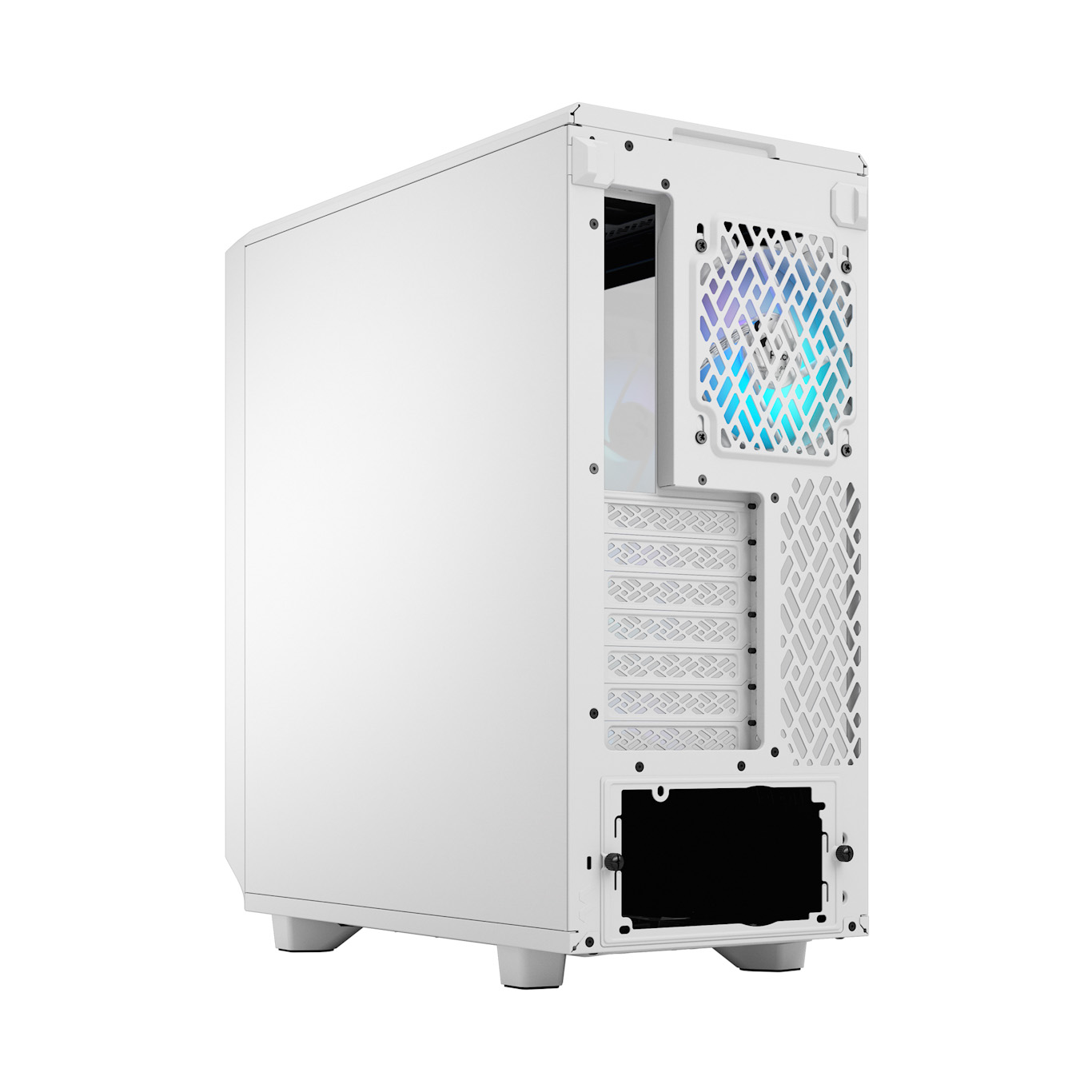 Obrázek Fractal Design Meshify 2 Compact RGB White TG Clear Tint/Midi Tower/Transpar./Bílá