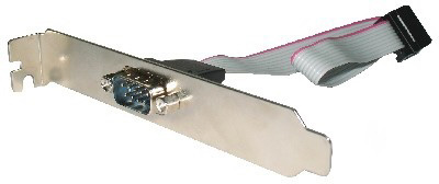 Obrázek Gembird DB9 serial port receptacle on bracket