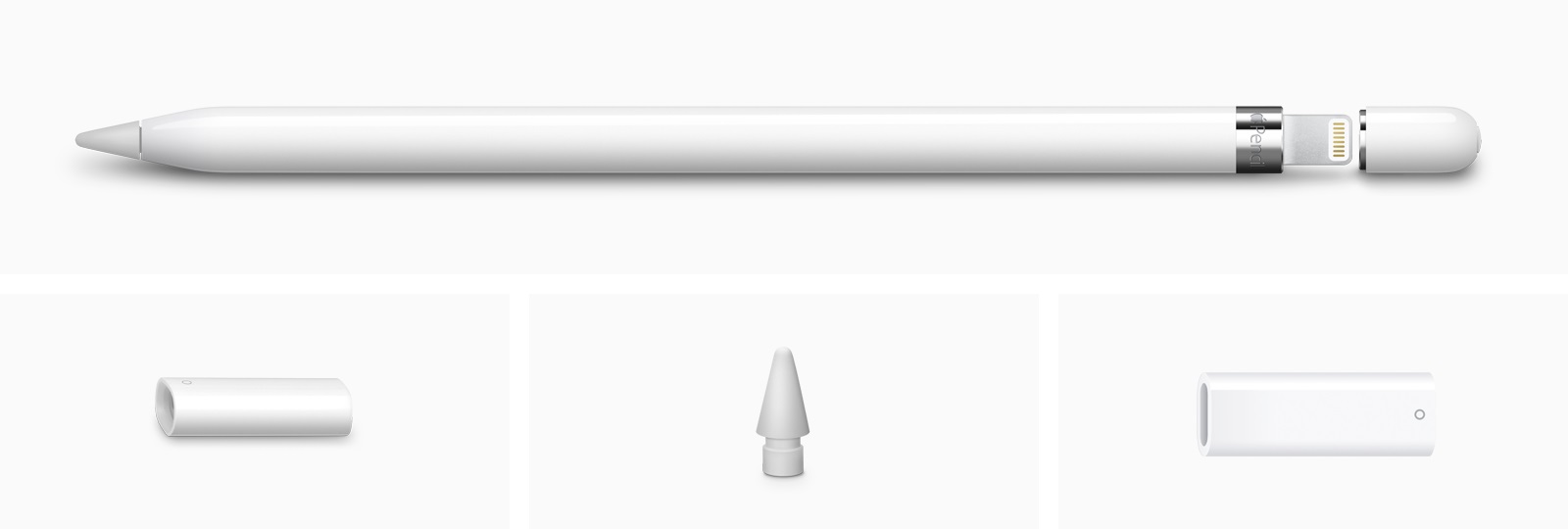 Obrázek Apple Pencil (1. generace) + USB-C adapter
