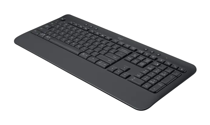 Obrázek Logitech K650/Bezdrátová USB + Bluetooth/CZ-SK layout/Černá