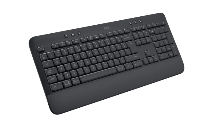 Obrázek Logitech K650/Bezdrátová USB + Bluetooth/CZ-SK layout/Černá