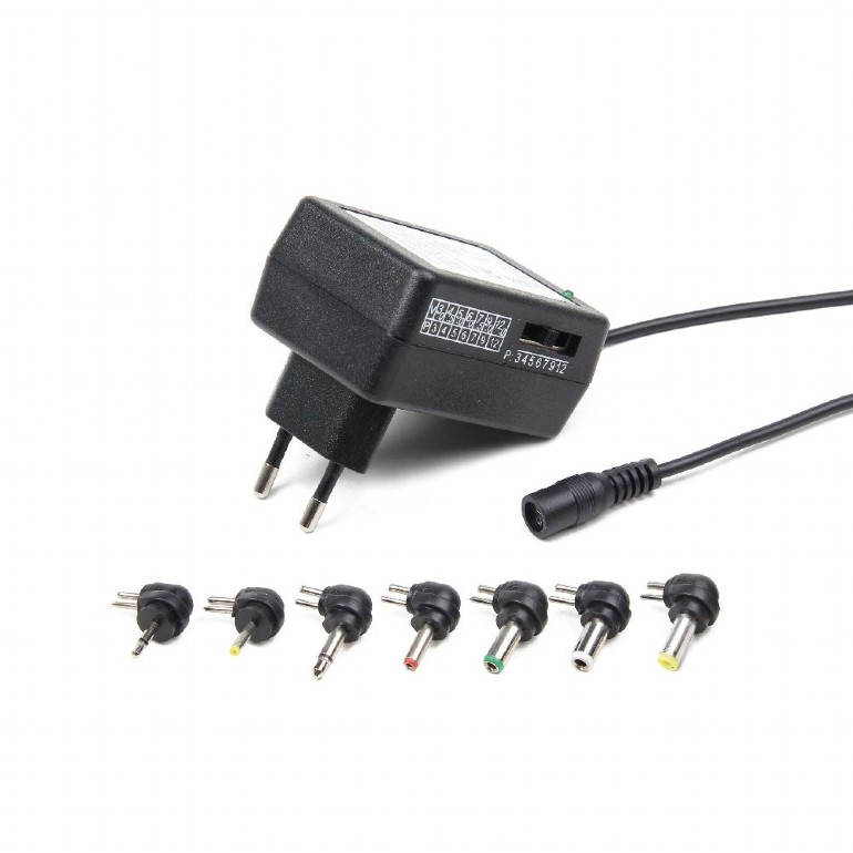 Obrázek GEMBIRD Universal AC-DC adapter, 24 W