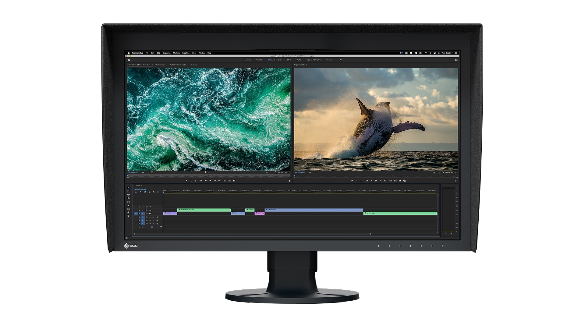 EIZO ColorEdge/CG2700S/27"/IPS/QHD/60Hz/19ms/Black/5R