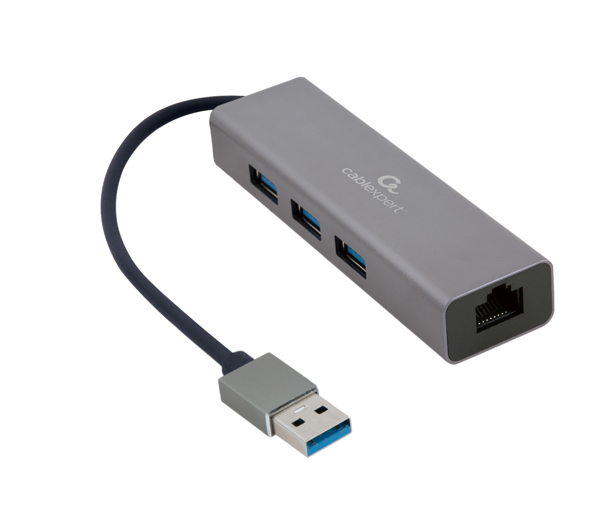 Gembird USB-A/LAN, 3x USB 3.0