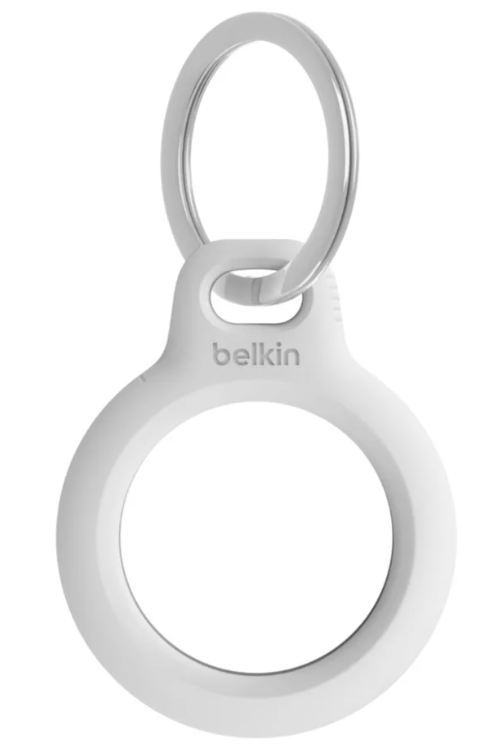 Obrázek Belkin pouzdro s kroužkem na klíče pro Airtag bílé