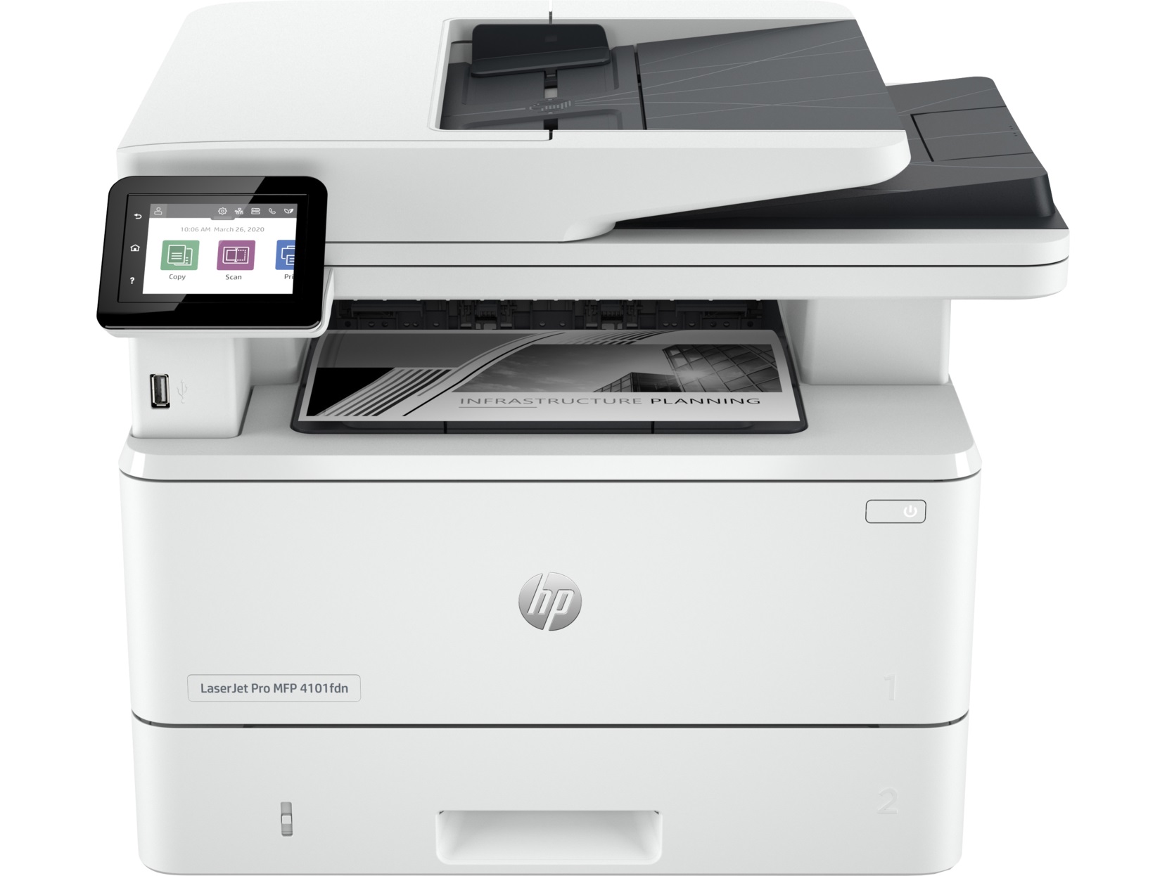 Obrázek HP LaserJet Pro/MFP 4102fdw/MF/Laser/A4/LAN/Wi-Fi Dir/USB