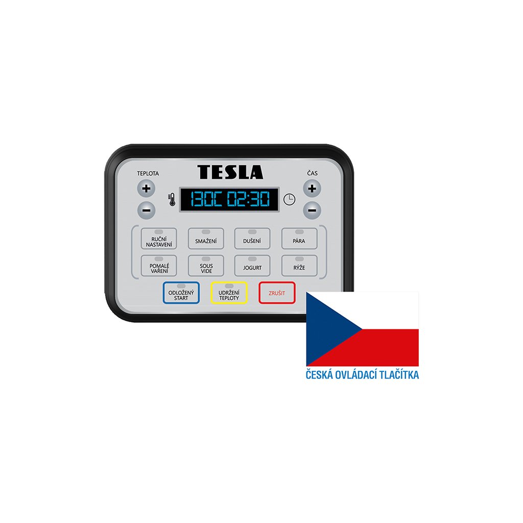 Obrázek TESLA MultiCook M80 Deluxe - multi. el. hrnec